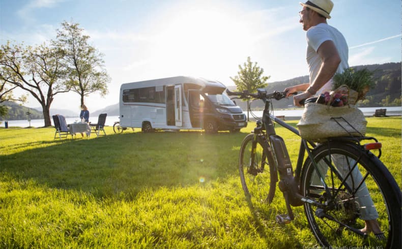 In der Natur mit dem Comfort Plus von McRent Finland