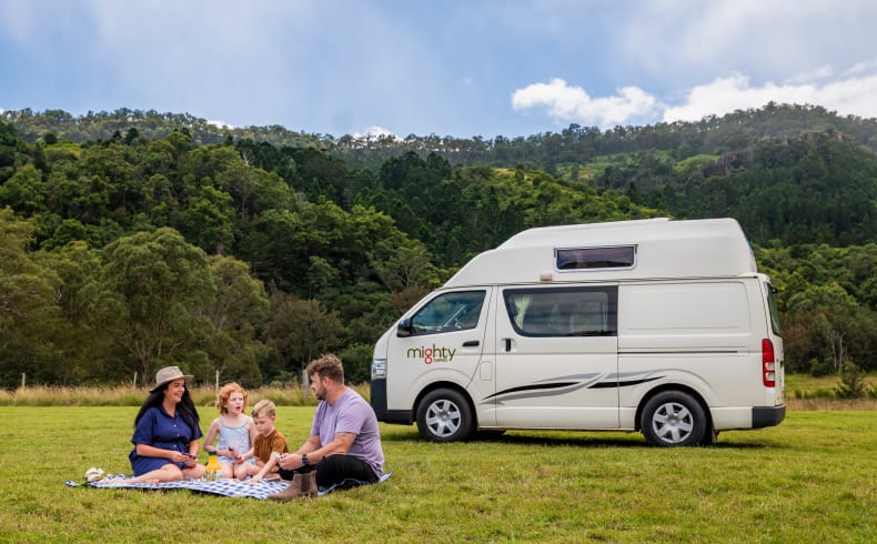 Unterwegs mit dem DeLITE Camper von Mighty LITE Australien