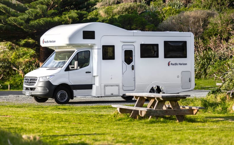 Unterwegs mit dem MAX 4-Bett Wohnmobil von Pacific Horizon, Neuseeland