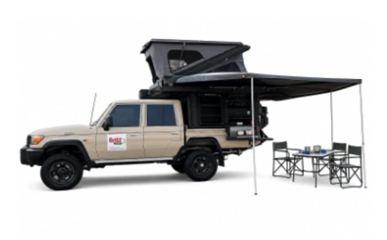 Britz 4x4 Rentals Toyota Land Cruiser Hard Shell Luxury (LCLH2S)