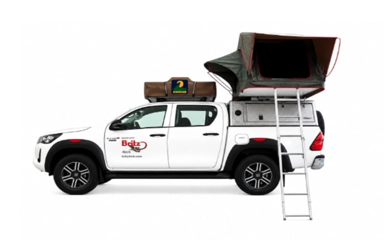 Britz 4x4 Rentals Toyota Hilux Single Cab Soft Shell (HBSS4)
